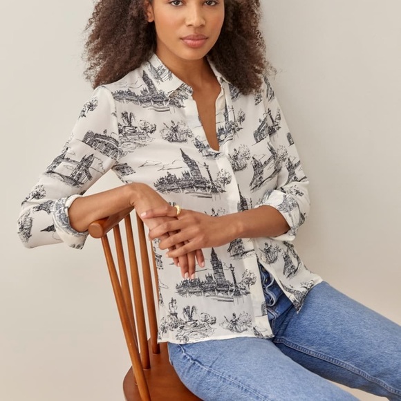 Reformation button up top - Picture 4 of 6